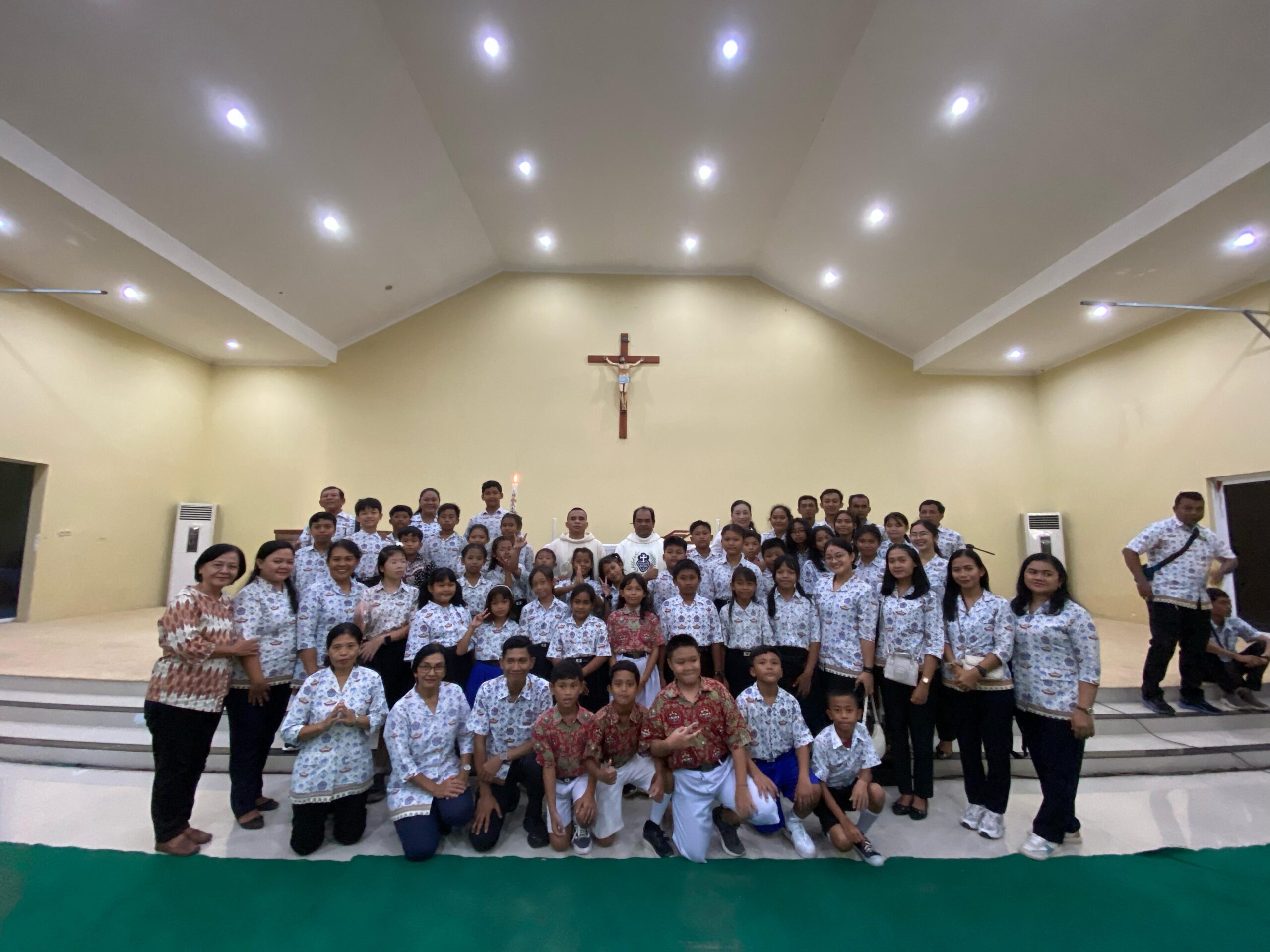 KEGIATAN PASKAH BERSAMA UP BANDAR SAKTI DI GEREJA KRISTUS RAJA UMAS JAYA