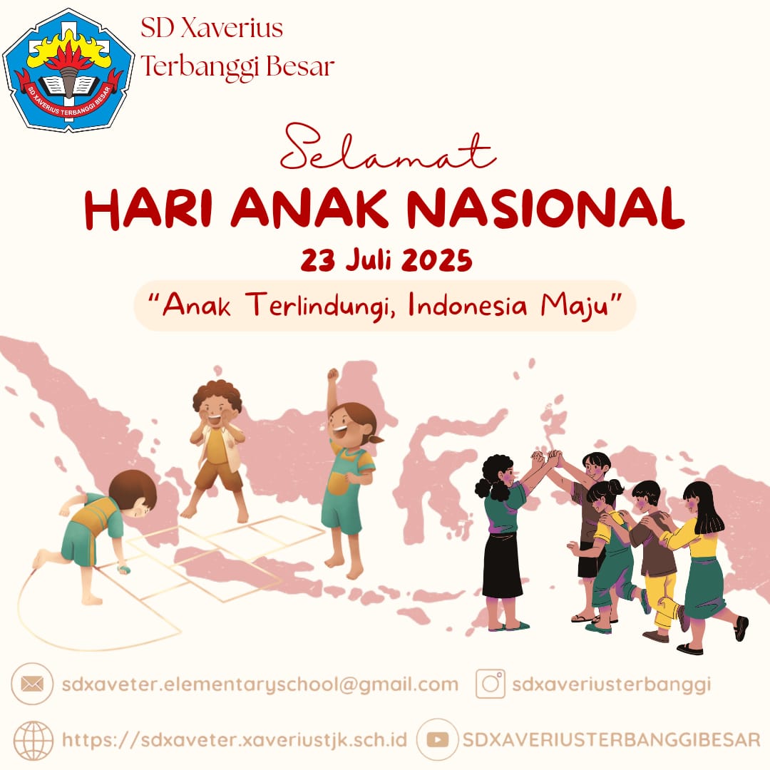 SD Xaverius Terbanggi Besar Meriahkan Hari Anak Nasional 2025 dengan Semangat Kebersamaan dan Tradisi Xaverian