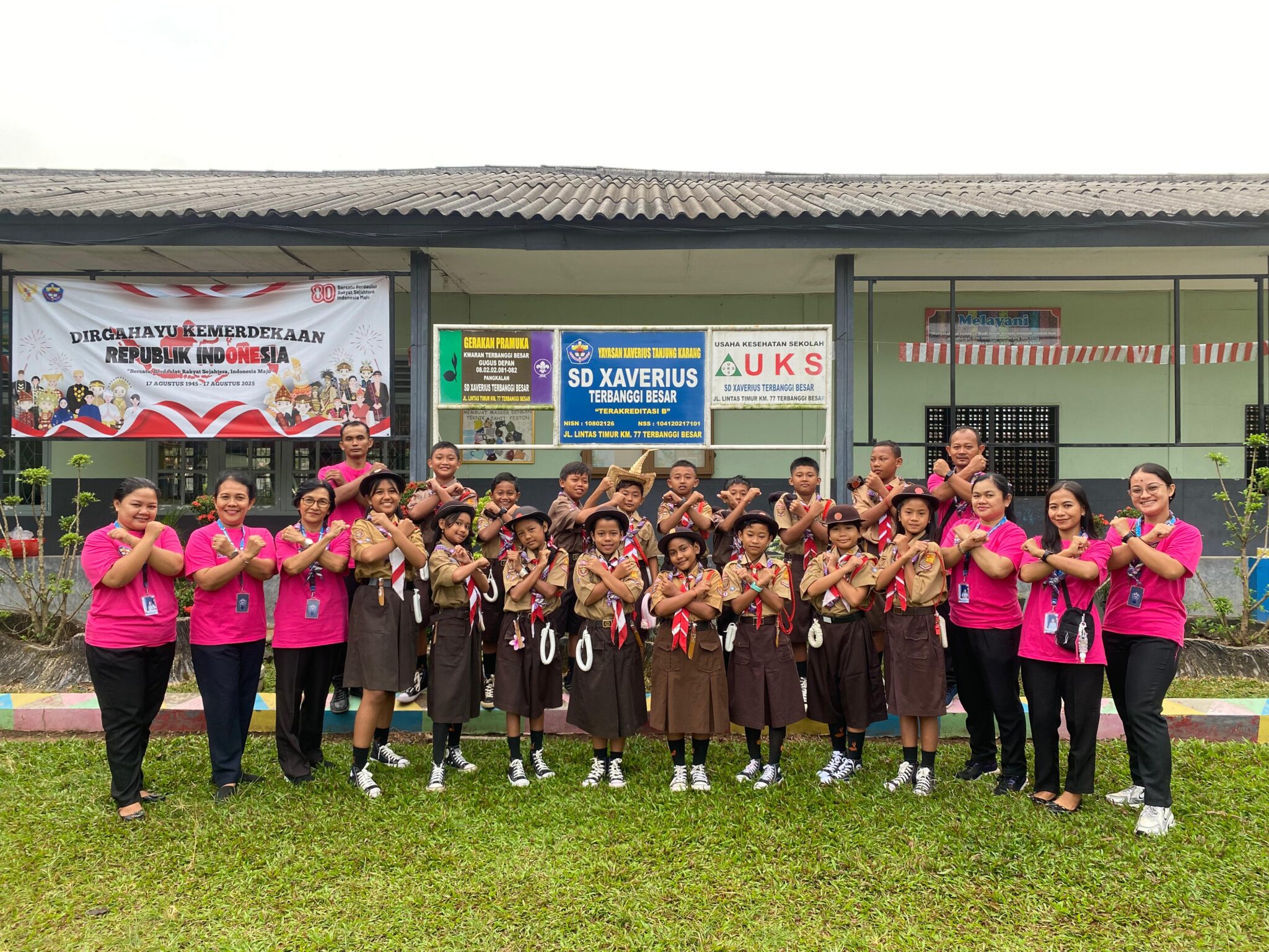 Semarak Perkemahan Pertara, SD Xaverius Terbanggi Besar Raih juara Pioneering!